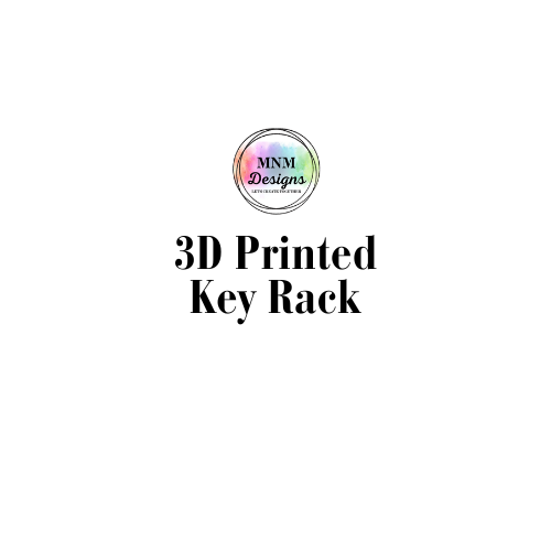 3D Printed Key Rack – MNM Crafty Designs